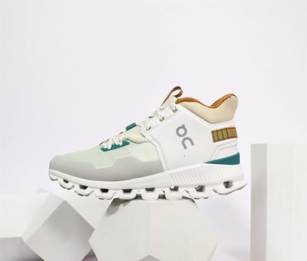 First Copy Shoes ON Cloud Hi-Edge Light Grey-3