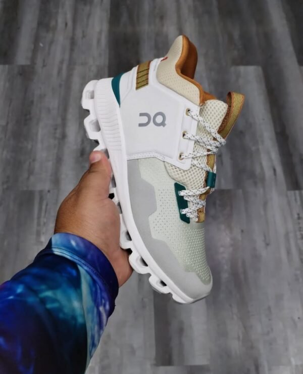 First Copy Shoes ON Cloud Hi-Edge Light Grey-4