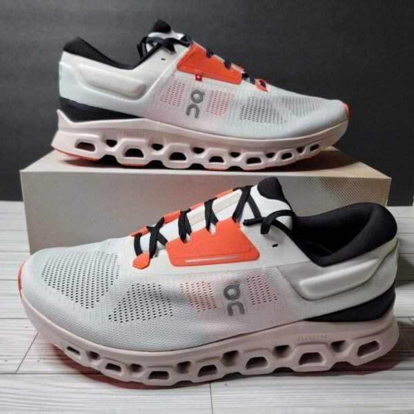 First Copy Shoes On Running Cloudstratus 3 White Sand-5