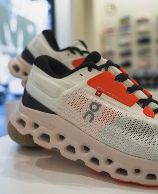 First Copy Shoes On Running Cloudstratus 3 White Sand-8