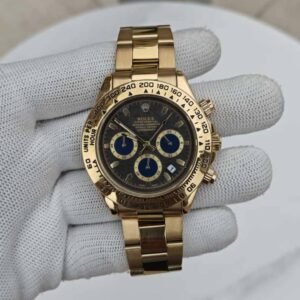First Copy Watch Rolex Daytona Gold Black Dial