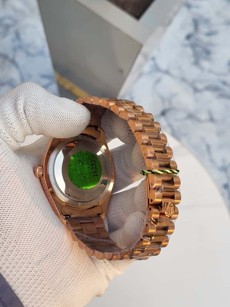 Rolex Sky-Dweller Rose Gold Black Dial 3 First Copy Watch Rolex Sky-Dweller Rose Gold Black Dial-3