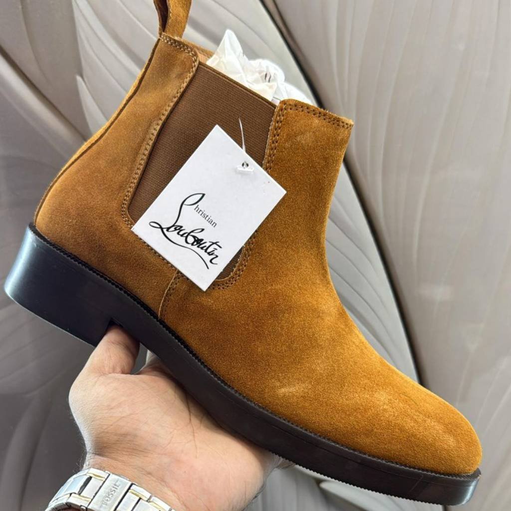 First Copy Shoes Louboutin Suede Boots