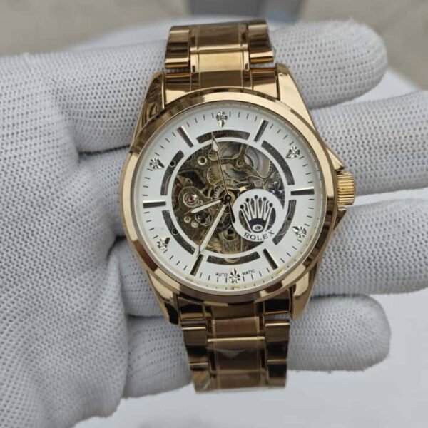 First Copy Watch Rolex Gold Open Heart