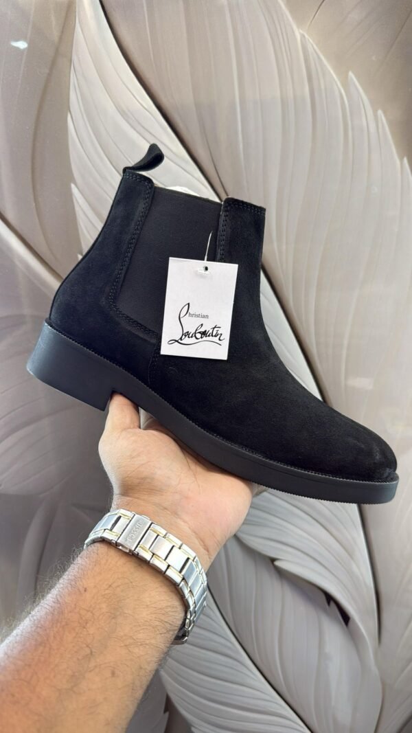 First Copy Shoes Louboutin Suede Boots-6