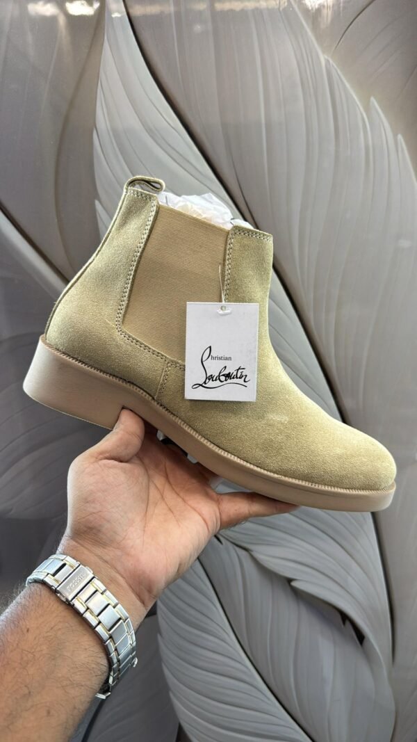 First Copy Shoes Louboutin Suede Boots-3