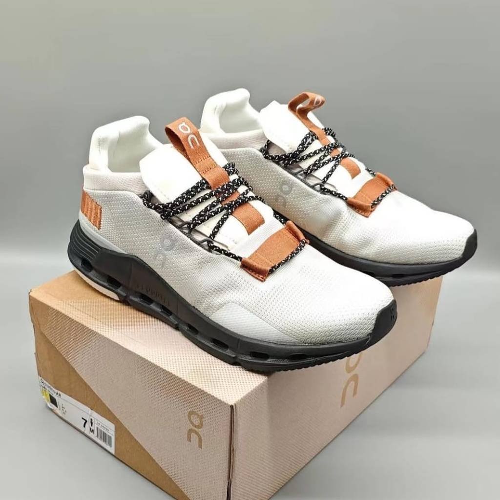 First Copy Shoes On Cloudtilt Nova 2.0 White Pecan