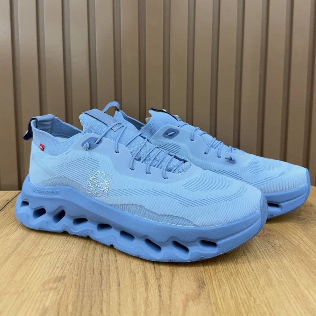 First Copy Shoes On Running Loewe Cloudtilt Sneaker Blue