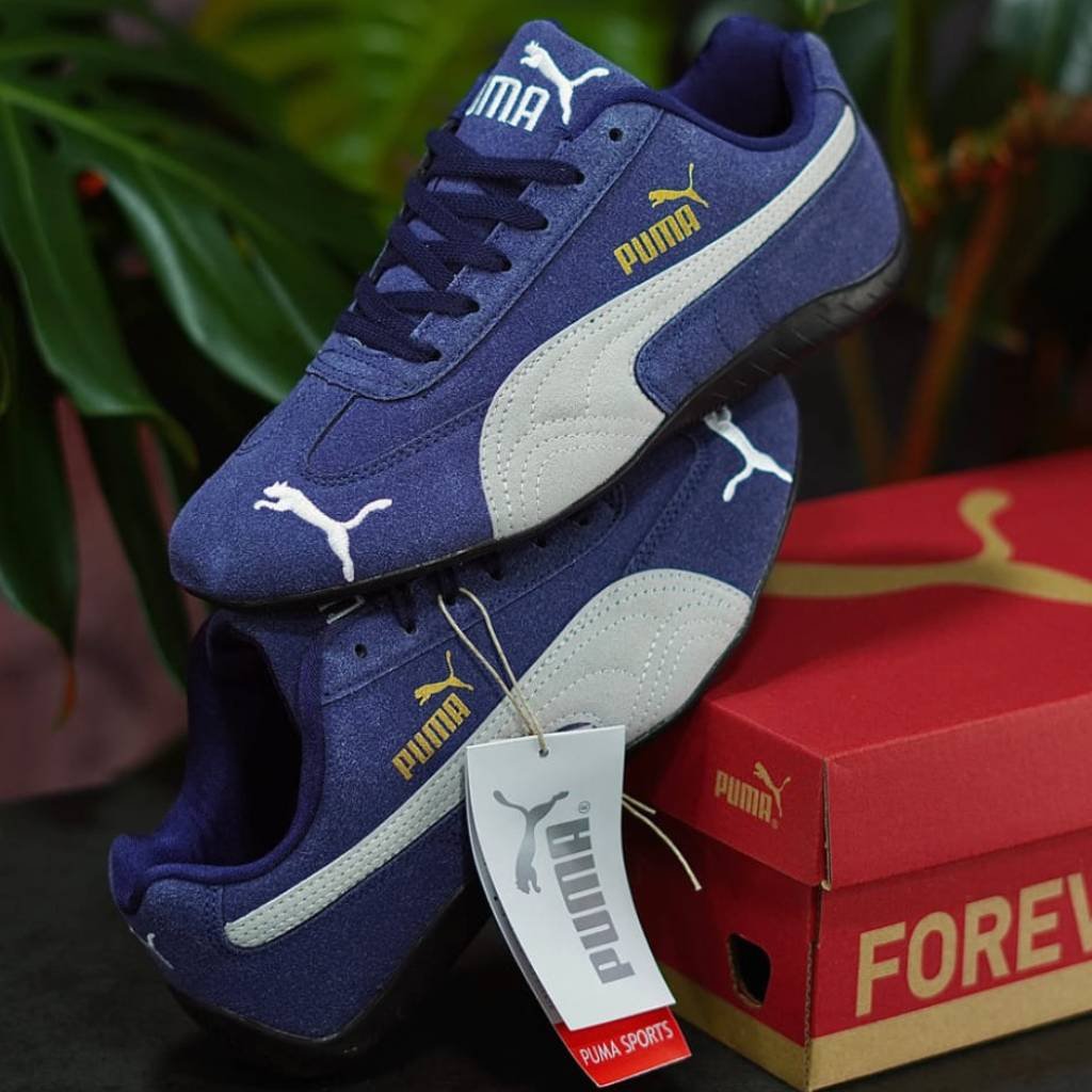 First Copy Shoes Puma SpeedCat OG White Navy-