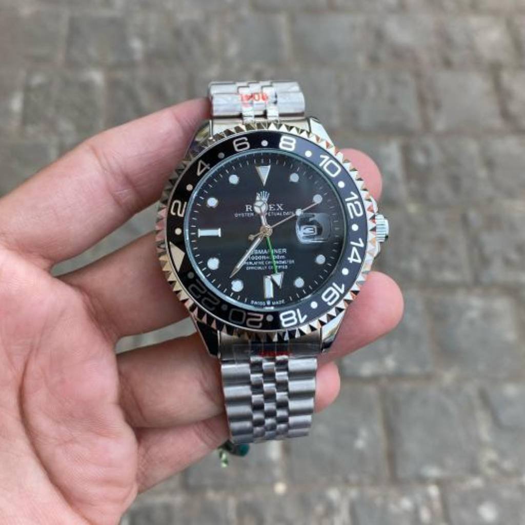 First Copy Watch Rolex GMT Master Premium Black Dial