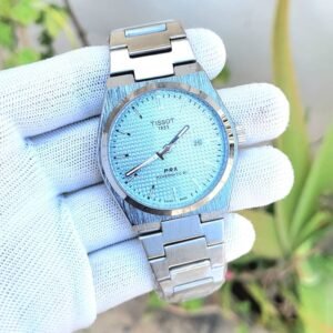 First Copy Watch Tissot PRX Blue Textured Dial (1)